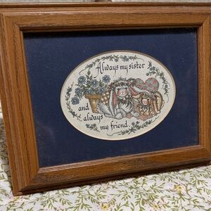 Vintage Framed Lynn Norton Parker, Creative Calligraphy